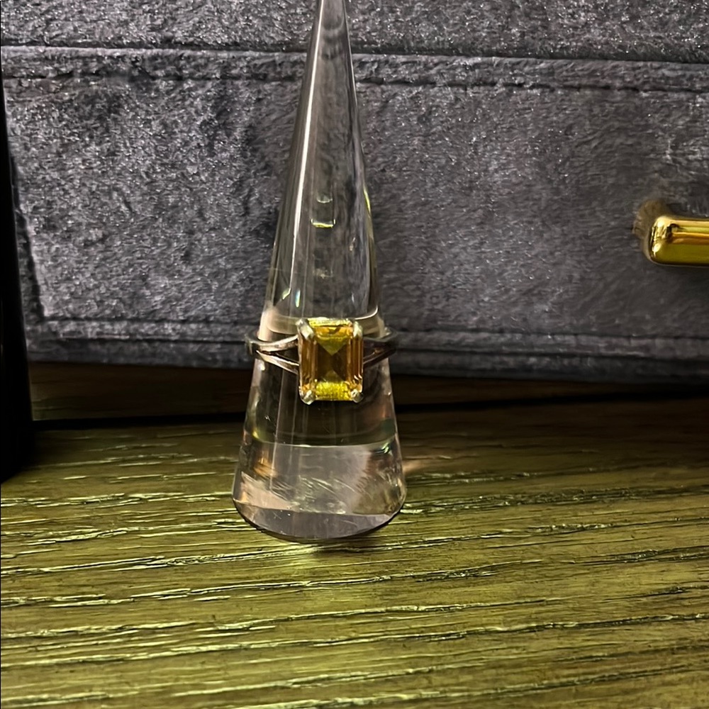 Citrine Sterling Silver Ring